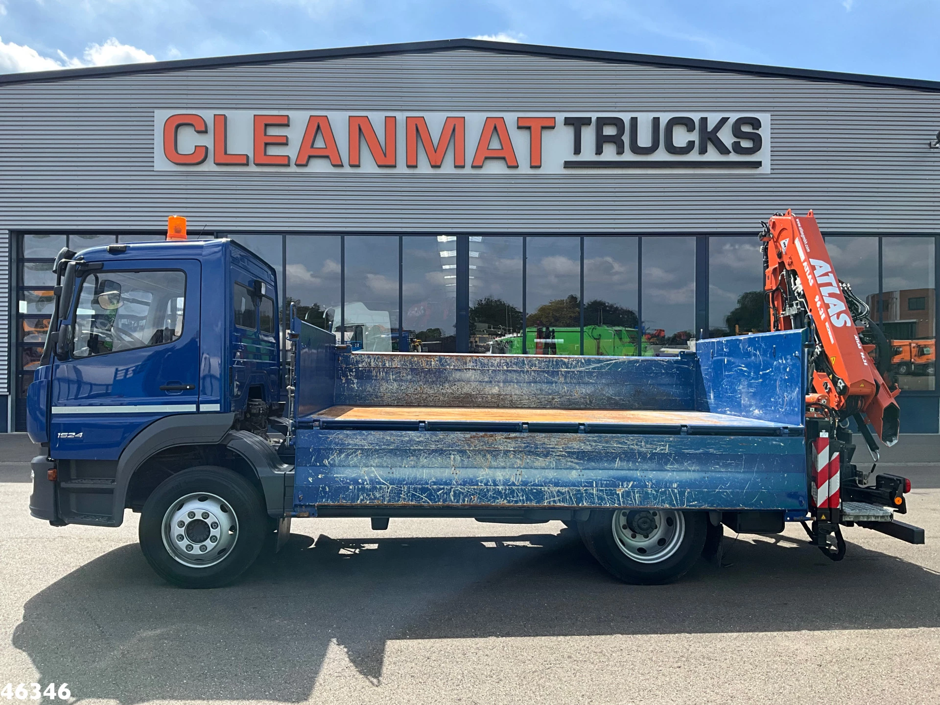 Mercedes-Benz Atego 2023 - 1524 Euro 6 Atlas 10 Tonmeter laadkraan Just 15.807 km! zdjęcie 9
