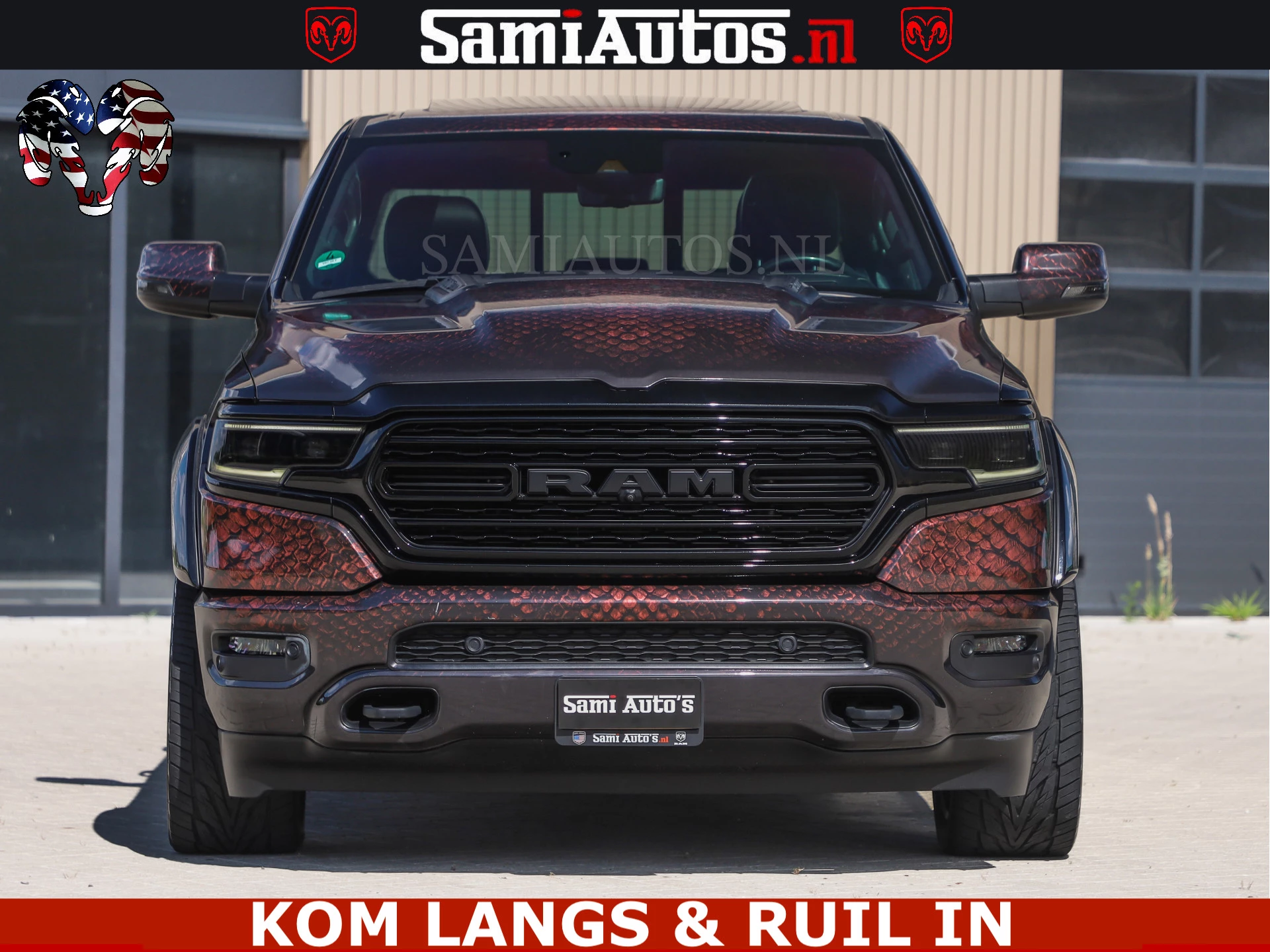 Dodge Ram Pick-Up 2023 - COBRA HULK PACK | 5.7 V8 402 PK | LIMITED EDITION | HUD | LUCHTVERING | BOM VOL | zdjęcie 2