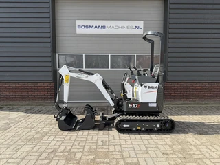 Bobcat E10 z minigraver NIEUW SLOOP / SORTEER functie hydraulische wissel + 3 bakken 2026 afbeelding 1 miniatuur