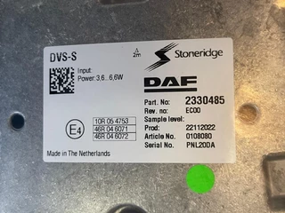 DAF N/A - 2330485 / 2352225 DVS-S CAMERA RECHTS (NIEUW IN DOOS) изображение 3