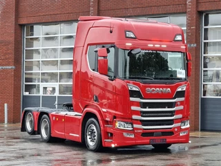 Scania R 2018 - R580 V8 NGS Highline 6x2 - Retarder - Leather - Full air - 3.15 WB - Navi - Led - No EGR te koop