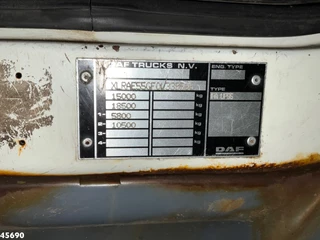 DAF FA 55 LF 220 HMF 10 Tonmeter laadkraan Just 119.287 km! 2008 - N/A bild 22