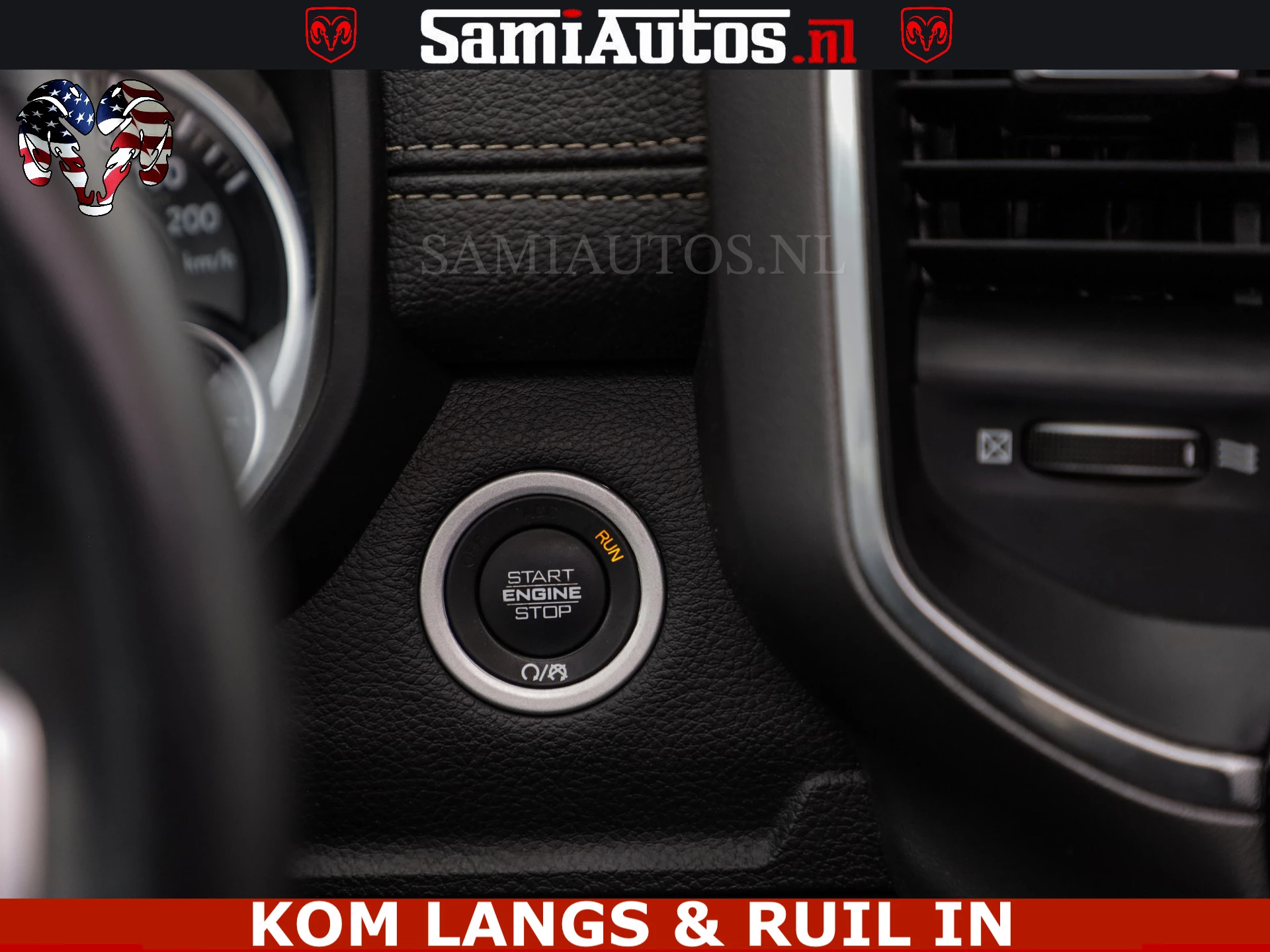Dodge Ram Pick-Up 2023 - SPORT LARAMIE 5.7 V8 HEMI | LUCHTVERING | 2023 | PANODAK | GROOTSCHERM | DC | TOP KLEUR GRANITE | afbeelding 23