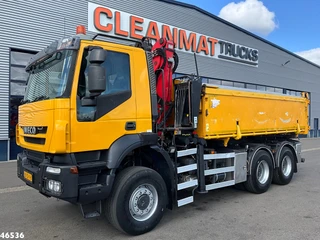 Iveco Trakker 2011 - AD380T41W 6x6 Palfinger 15 Tonmeter Z-kraan Just 225.390 km! afbeelding 3 miniatuur