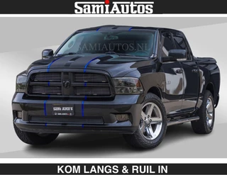 Dodge Ram Pick-Up 2011 - BLACK ON BLACK | 5.7 V8 HEMI | SPORT | STOER EN LEUKE RAM | DC | 4X4 | STRIPING na sprzedaż
