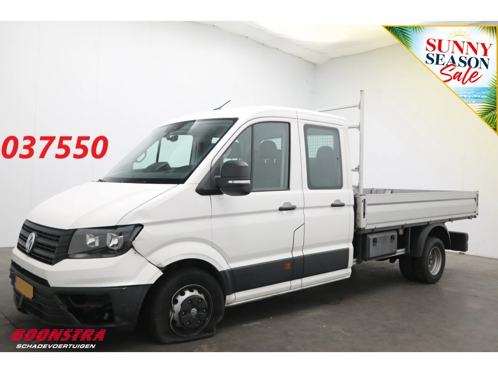Volkswagen Crafter 2024 - 2.0 TDI 165 PK DL Pritsche DoKa 7-Pers. Navi Airco Cruise AHK zdjęcie 1