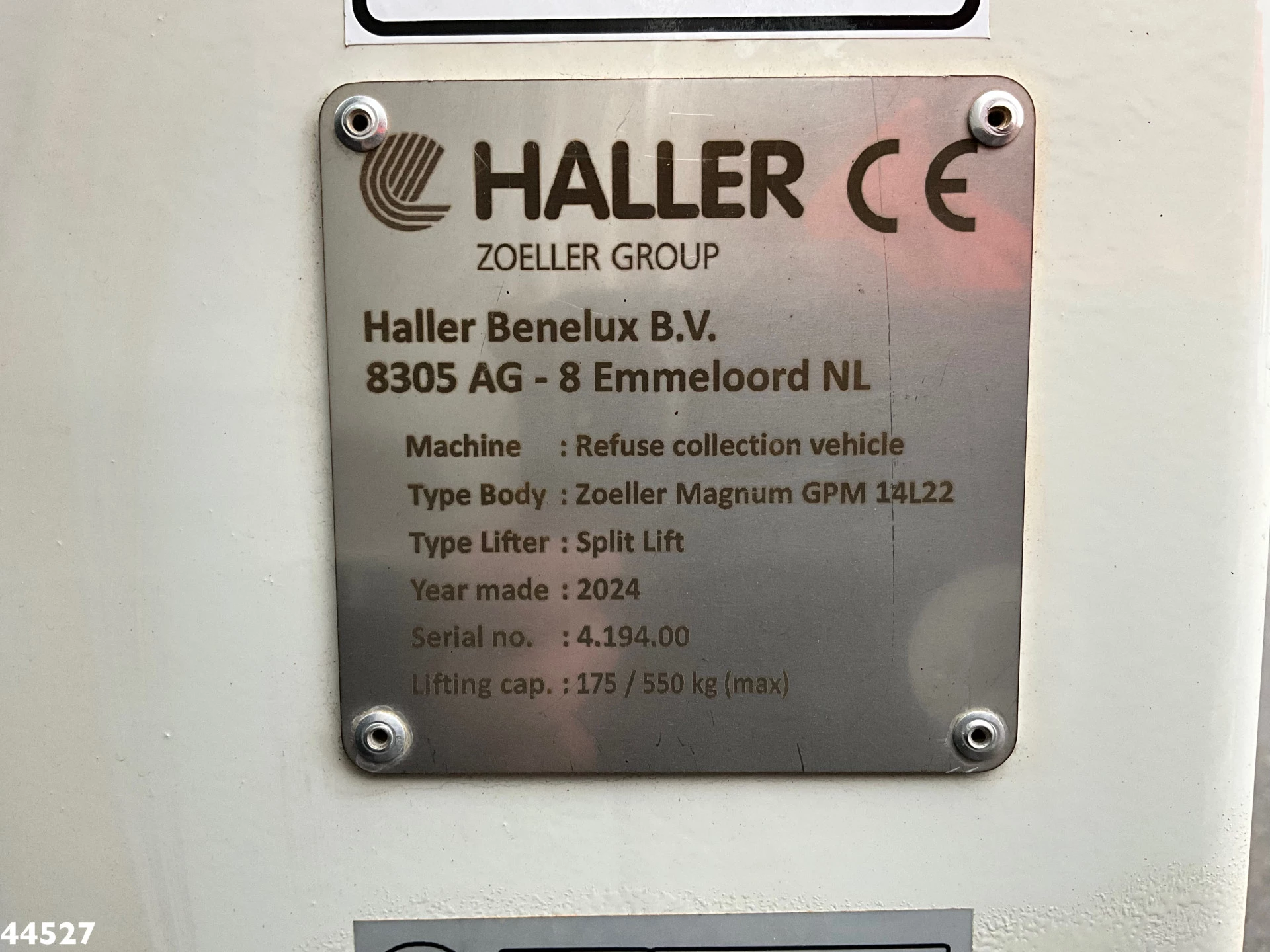 DAF FAG XB 260 Zoeller 14m³ met Jama Diftar! 2024 obrázek 16