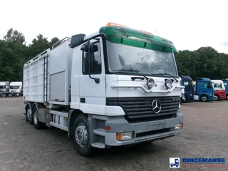 Mercedes-Benz Actros 2002 - 2535 6x2 vacuum tank Saugbagger imagen 2 miniatura