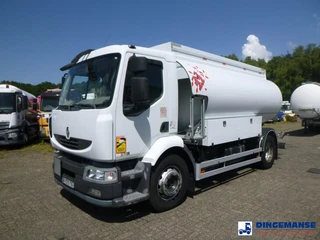 Renault 4 2014 - Midlum 270 4x2 fuel tank 13.7 m3 / 4 comp te koop