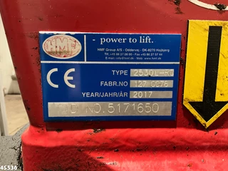 Scania P 2018 - 340 Euro 6 CNG HMF 25 Tonmeter laadkraan imagen 22