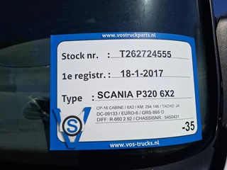 Scania P 2017 - P320 / HYBRIDE / ONLY:294233 KM / LIFT+LENKACHSE / SCHMITZ ISOLATED BOX / PLATFORM / LWDS / NAVI / XENON / AUTOMATIC / EURO-6 / 2017 image 39
