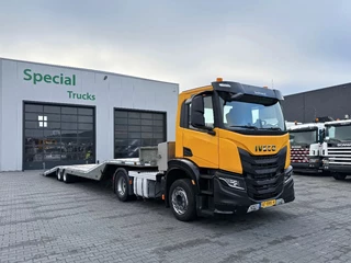 Veldhuizen N/A 2021 - P48-2 Knikkende semi dieplader + IVECO S-WAY 360 (Maar 264528km) afbeelding 2