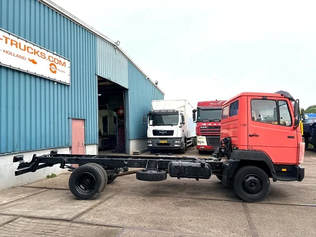 Mercedes-Benz LK 1991 - 814K 4x2 (6-CILINDER) FULL STEEL CHASSIS (MANUAL GEARBOX / FULL STEEL SUSPENSION / 6-CILINDER ENGINE) afbeelding 4