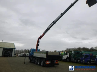 Scania R 2013 - 500 8X2 tipper + Palfinger PK27001 EHD image 3 miniature