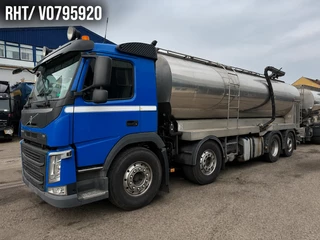 Volvo FM 460 2017 - 8X2 EURO 6 INOX TANK for sale