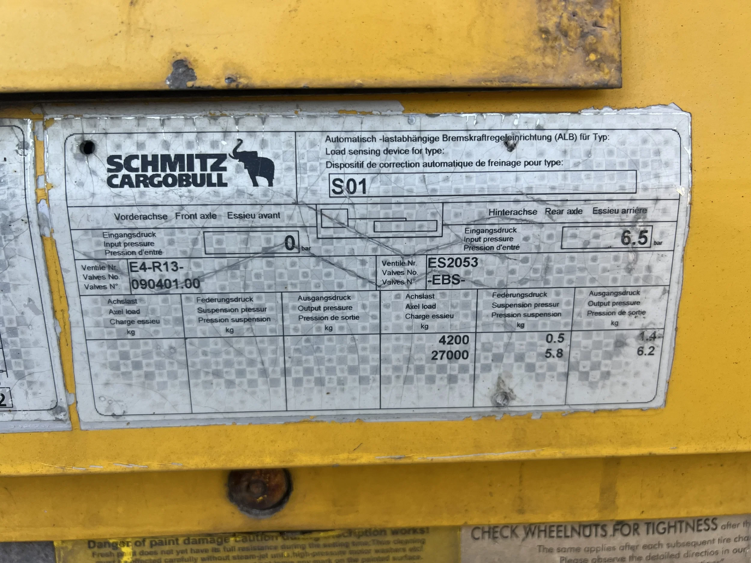 Schmitz Cargobull SKO 24 2008 - SKO24 / SAF trommelremmen / gegalvaniseerd / binnenhoogte: 2,80 m / NL oplegger,/ damaged - PRICE REDUCTION afbeelding 31
