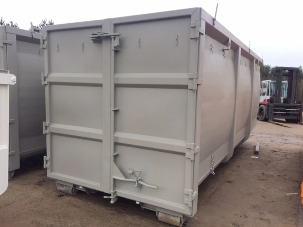 Gemakbak gezette containers met 1 spant image 1