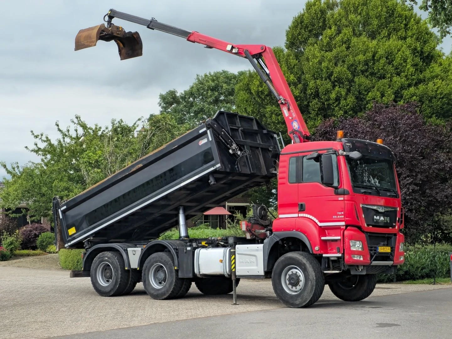 MAN TGS 2016 - 33.400 6X6 BH WVT WS afbeelding 1