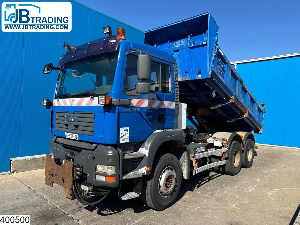 MAN TGA 2004 - 33 410 6x4 Meiller, Steel suspension, Manual afbeelding 1