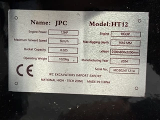 JPC N/A 2024 - HT12 - NEW AND UNUSED! image 6