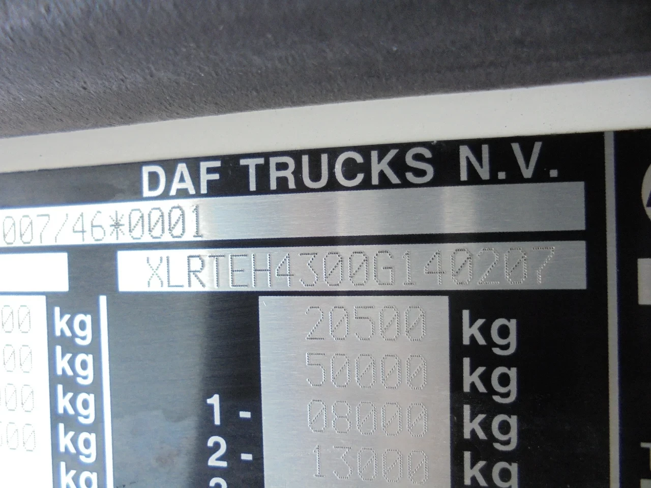 DAF XF 460 2017 imagen 19