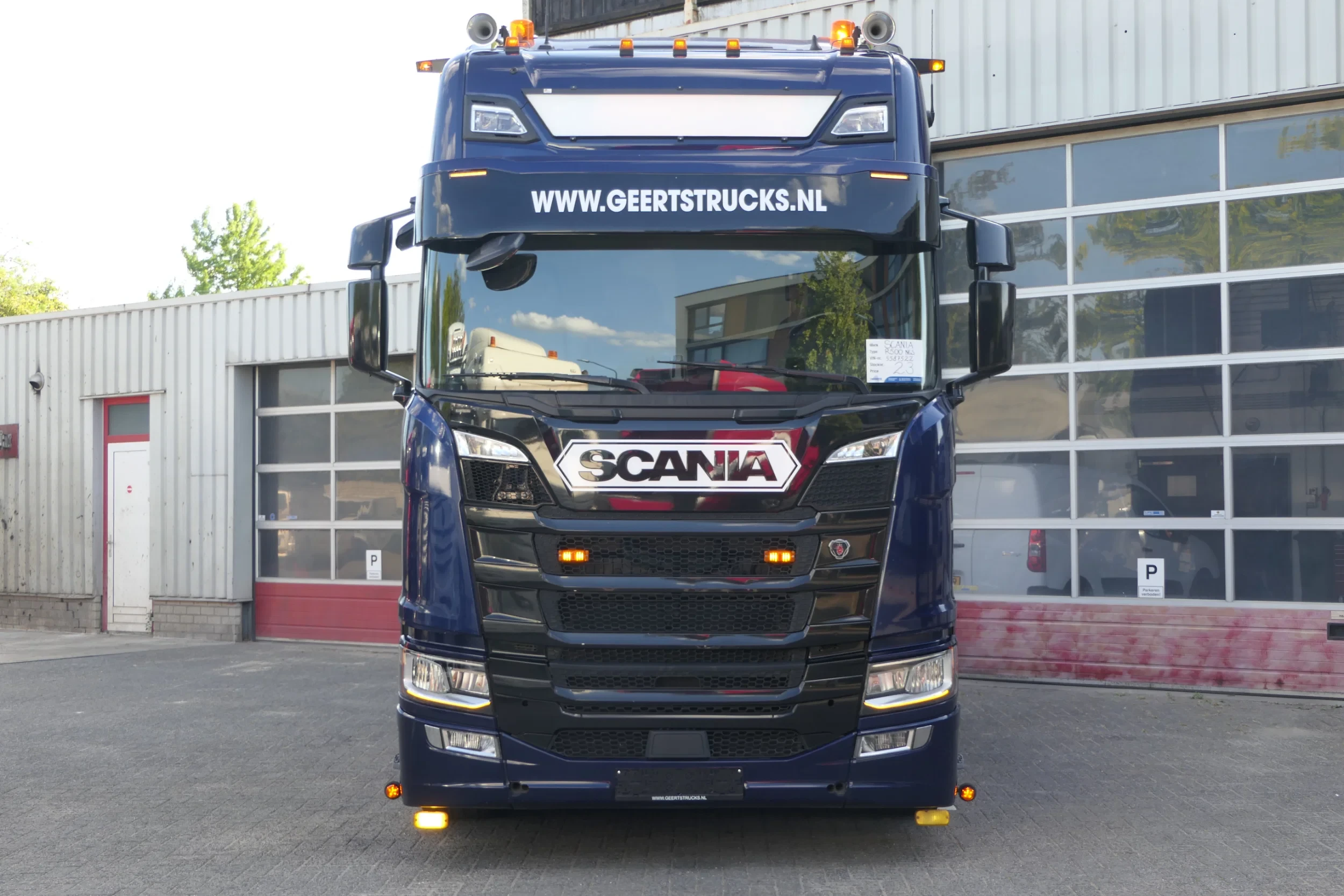 Scania R 2020 - R500 NGS | Metallic Blue | Retarder | 2 Tanks | 743708Km | 2020 | Smart Tacho 2 | Full Air | Full Options | TUV/MOT/APK 12-2026 | Belgium Truck afbeelding 4
