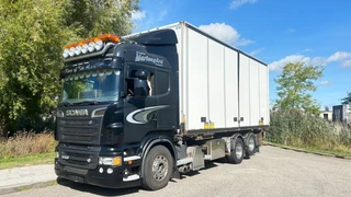 Scania R 2012 - R560 V8 Full air | Retarder | BDF system | Box | side doors te koop