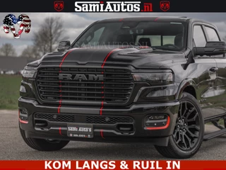 Dodge Ram Pick-Up 2024 - NIGHT PREMIUM | 426PK | STRIPING | LUCHTVERING | HUD | PANO | 360 CAM | Full Option | LIMITED WHEELS | De Meest Luxe in zijn Klasse | immagine 10