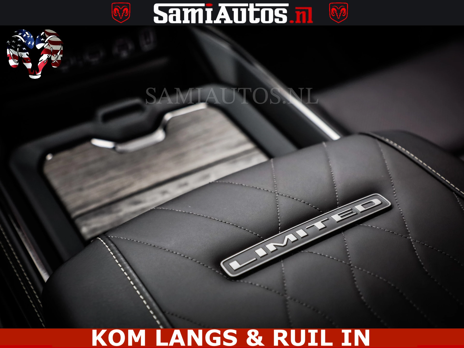 Dodge Ram Pick-Up 2024 - Limited Night High Output 540HP 706Nm | Massage + Full Option | De Meest Luxe en Volle in zijn Klasse | immagine 18