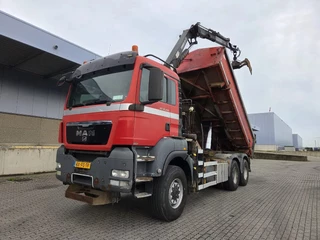 MAN TGS 2009 - 26.400 6X6 + TIRRE 181 TUV 09-26 te koop