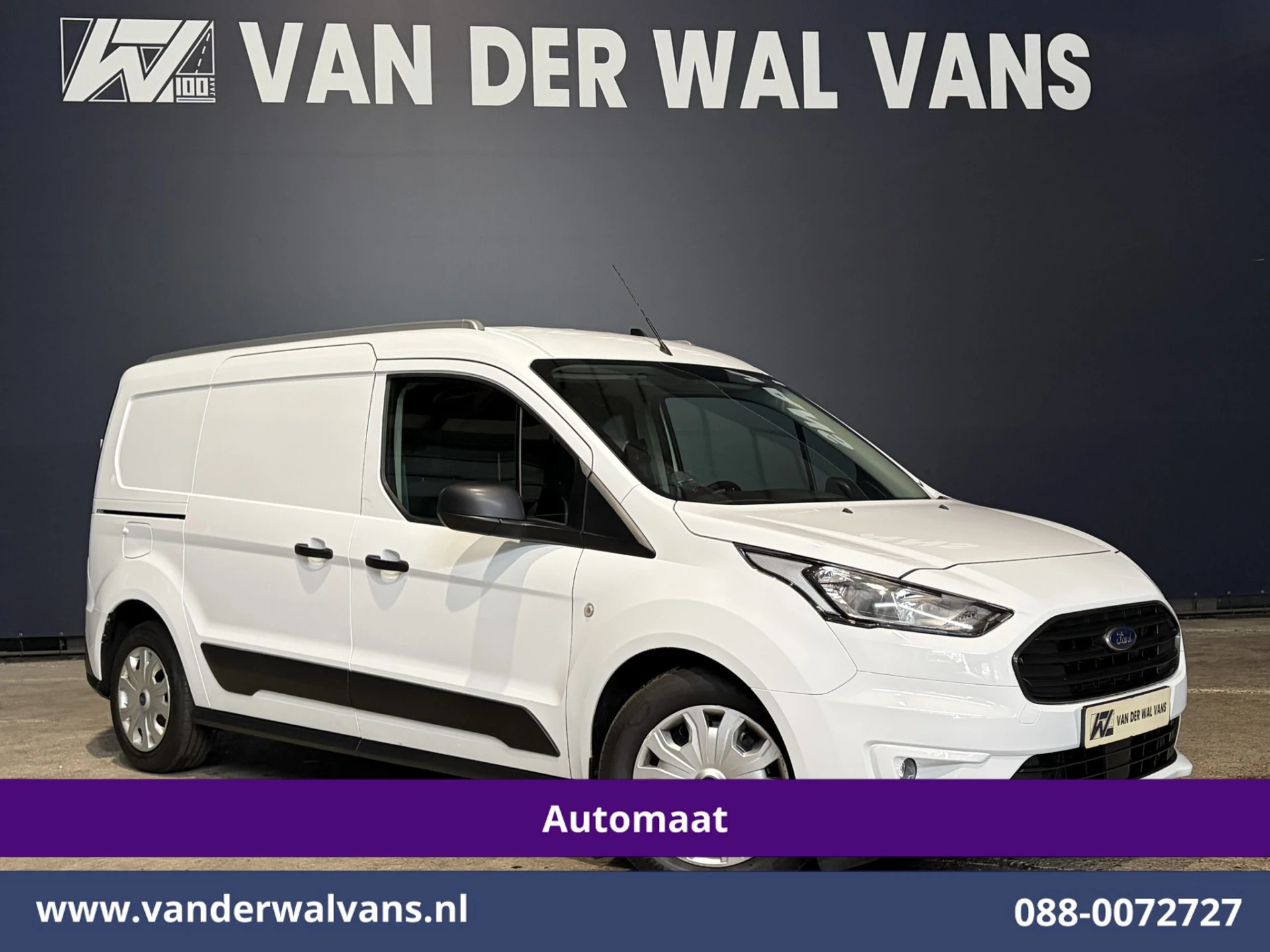 Ford Transit Connect 2024 - 1.5 EcoBlue 100pk Automaat L2H1 Euro6 Airco | Camera | Cruisecontrol | Trekhaak | Inrichting | PDC afbeelding 1