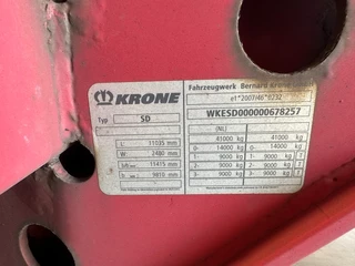 Krone N/A 2015 - 40FT HIGH CUBE / BPW / DRUMBRAKES / NL-CHASSIS image 40