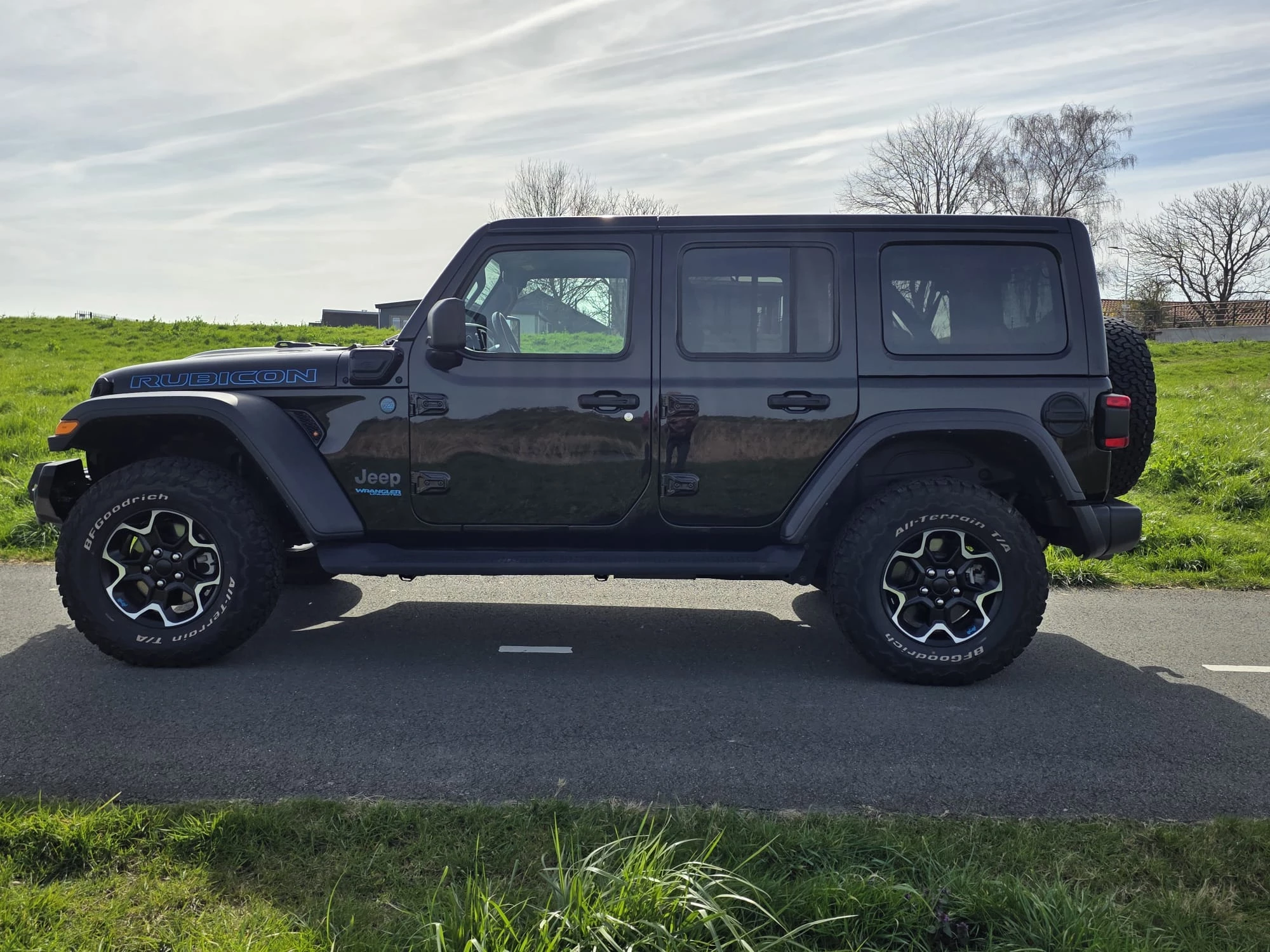 Jeep Wrangler 2022 - 4XE Rubicon - Cabrio/Hardtop - 4x4 - Hybride - 21.836 km - WARN - Alpine afbeelding 7
