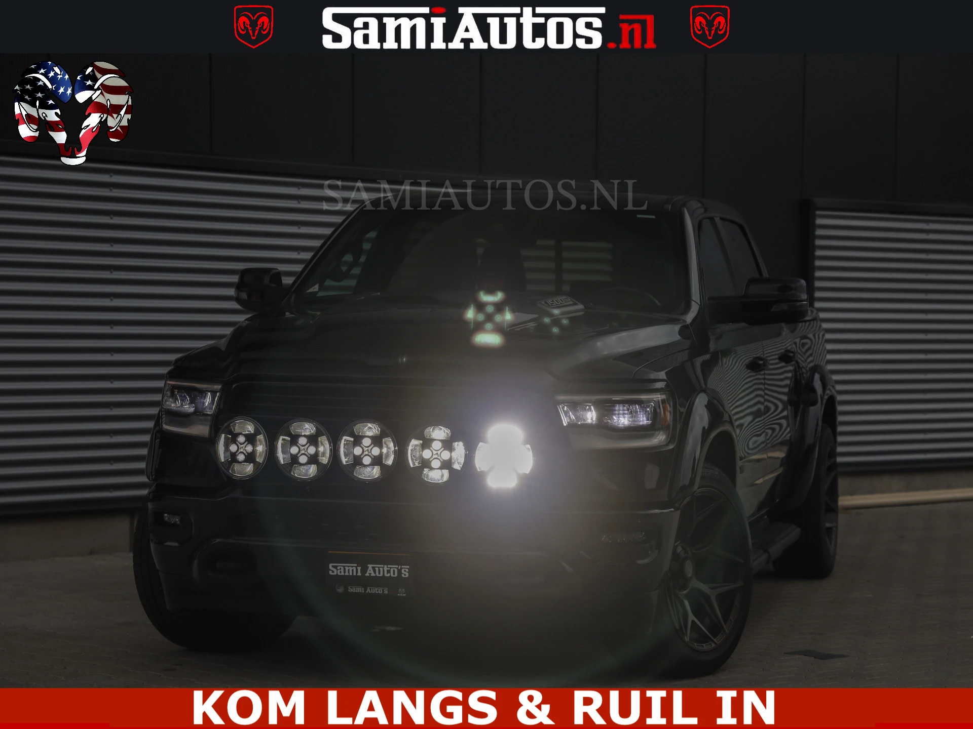 Dodge Ram Pick-Up 2023 - DE DONDER | 5.7 V8 HEMI | BRONZE BREDE WIELEN | WIDE BODY | OPEN UITLAAT KLEP | ZEER DIK | image 32