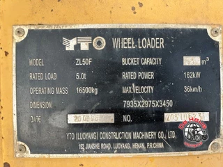 YTO N/A 2008 - ZL50F obrazek 12