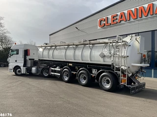 MAN TGX 2012 - 18.400 ADR trekker + Burg met Bekker LaGram Vacuüm ADR opbouw 30m³ obrazek 4