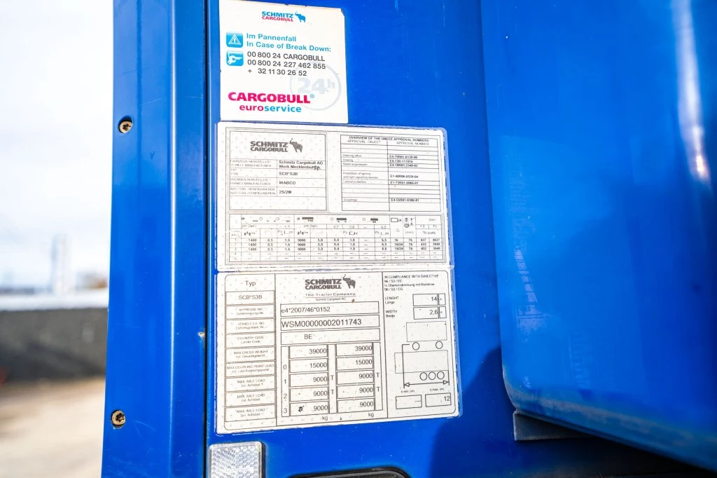 Schmitz Cargobull 2015 - SCB-S3B+ TK SLXe300 - 4210 H Bild 18
