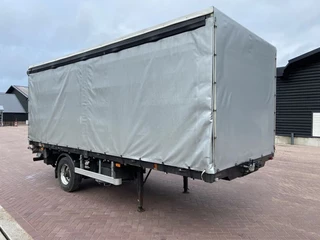Blomenröhr N/A 2003 - Be oplegger 5.5 ton schuifzeilen schuifdak en laadklep 750 kg afbeelding 3