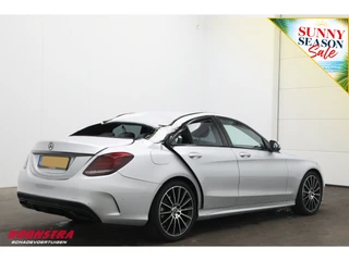 Mercedes-Benz C-Klasse 2017 - 300 Prestige AMG ACC Navi Clima Leder SHZ Camera PDC Bluetooth afbeelding 3 miniatuur