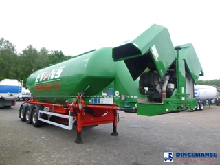 Feldbinder Powder tank alu 40 m3 + engine/compressor 2016 image 2 thumbnail