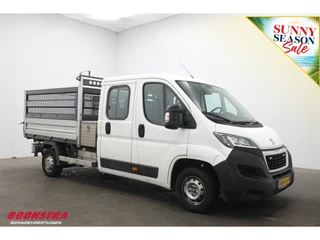 Peugeot Boxer 2019 - 2.0 HDI Kipper DoKa 7-Pers. Airco AHK 142.333 km! afbeelding 2 miniatuur