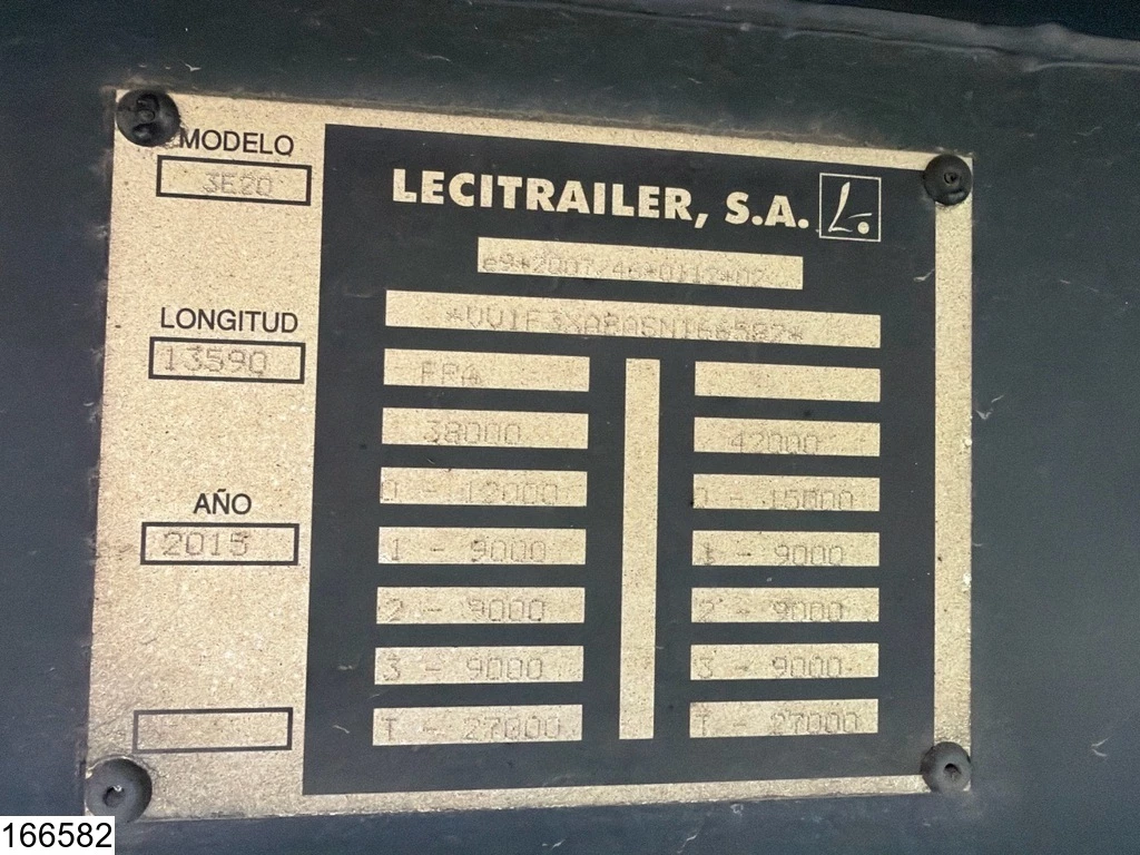 Lecitrailer 2016 - Koel vries Dhollandia, Carrier Vector 1950 Mt obrázek 4