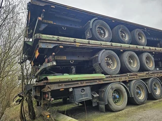 Van Hool 3B073 |3 AXLE FLATBED  | STACK OF 5 SEMITRAILERS | ALL BPW DRUM 2009 - N/A image 5