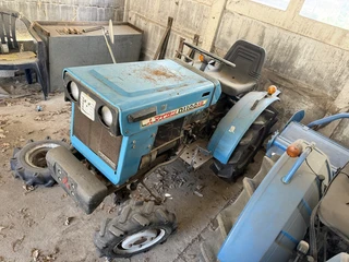 Mitsubishi D1100FD 4WD diesel minitractor als opknapper te koop