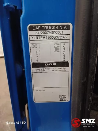 DAF N/A 2022 - Occ cabine DAF Super Space Cab L2H3 1925529 obrazek 22