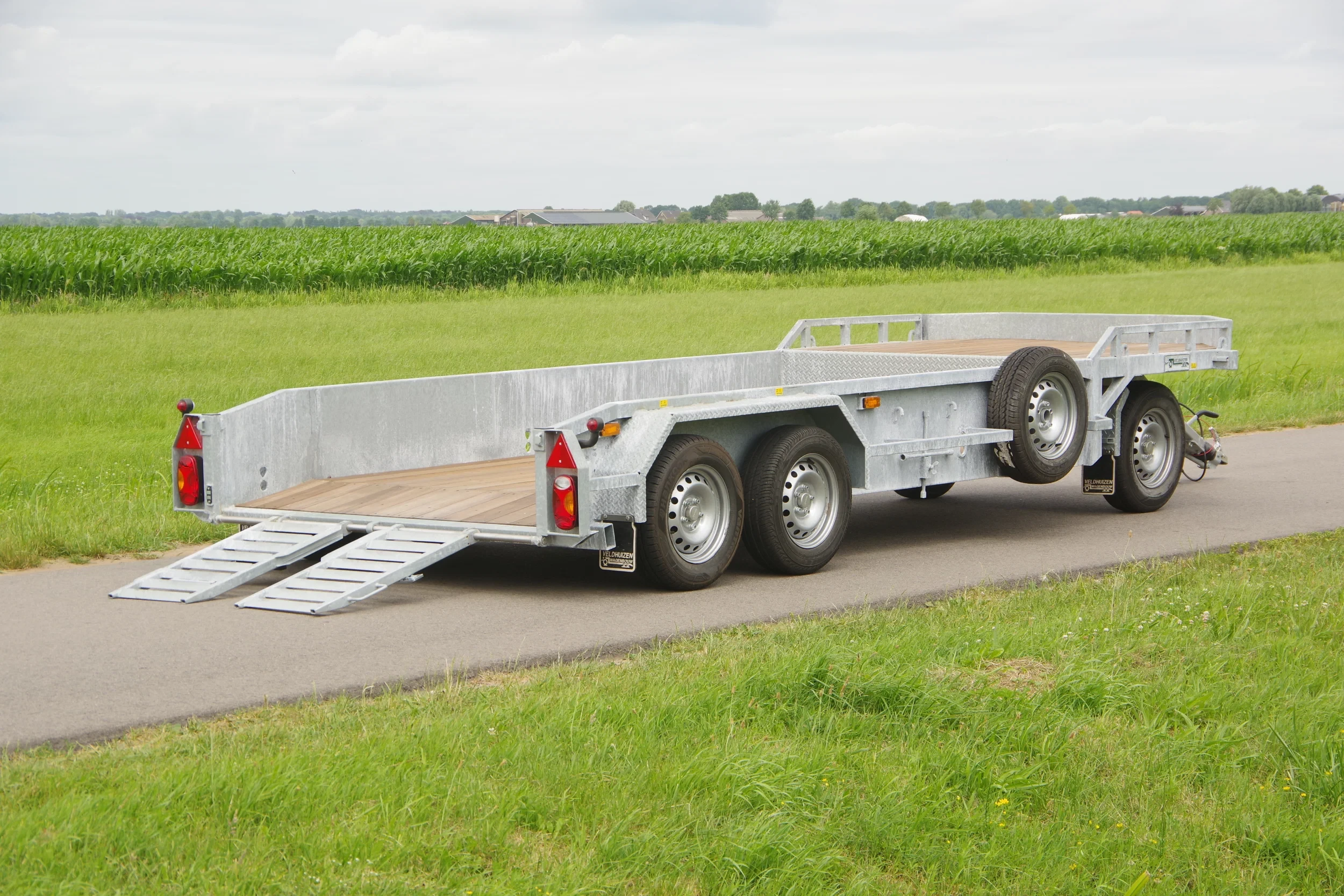 Veldhuizen 2014 - 3,5-tons Schameldieplader 4,0 m. afbeelding 5