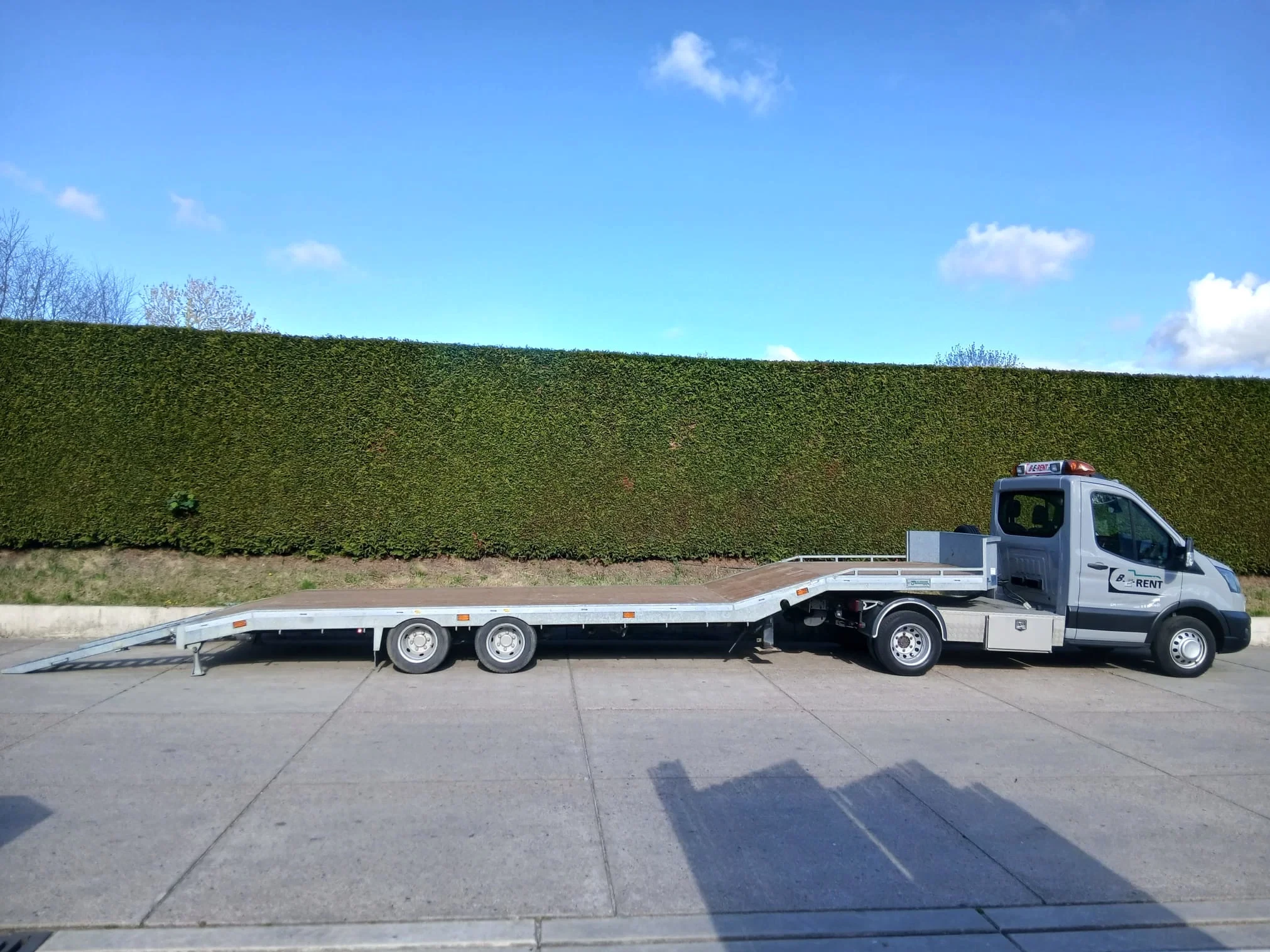 Ford Transit 2023 - + semi-dieplader oplegger 8,5 m. obrázek 6