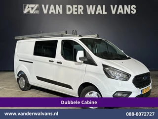 Ford Transit Custom 2021 - 2.0 TDCI 130pk L2H1 Dubbele Cabine Euro6 inrichting | Airco | 5-Zits | Imperiaal | LED | Cruisecontrol obrazek 1