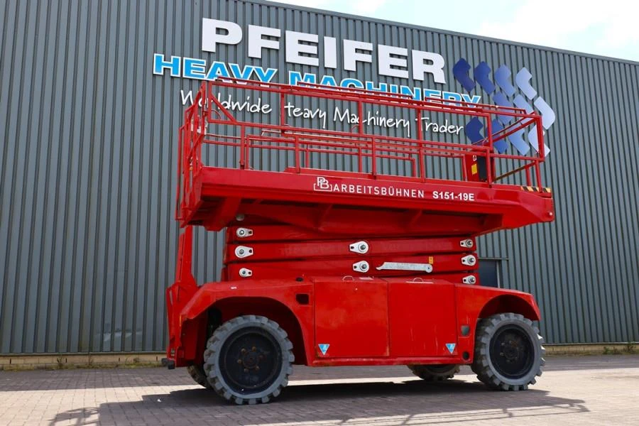 PB Lifttechnik 2012 - S151-19E 4x4 Electric, 4x4 Drive, 15m Working Heig afbeelding 1