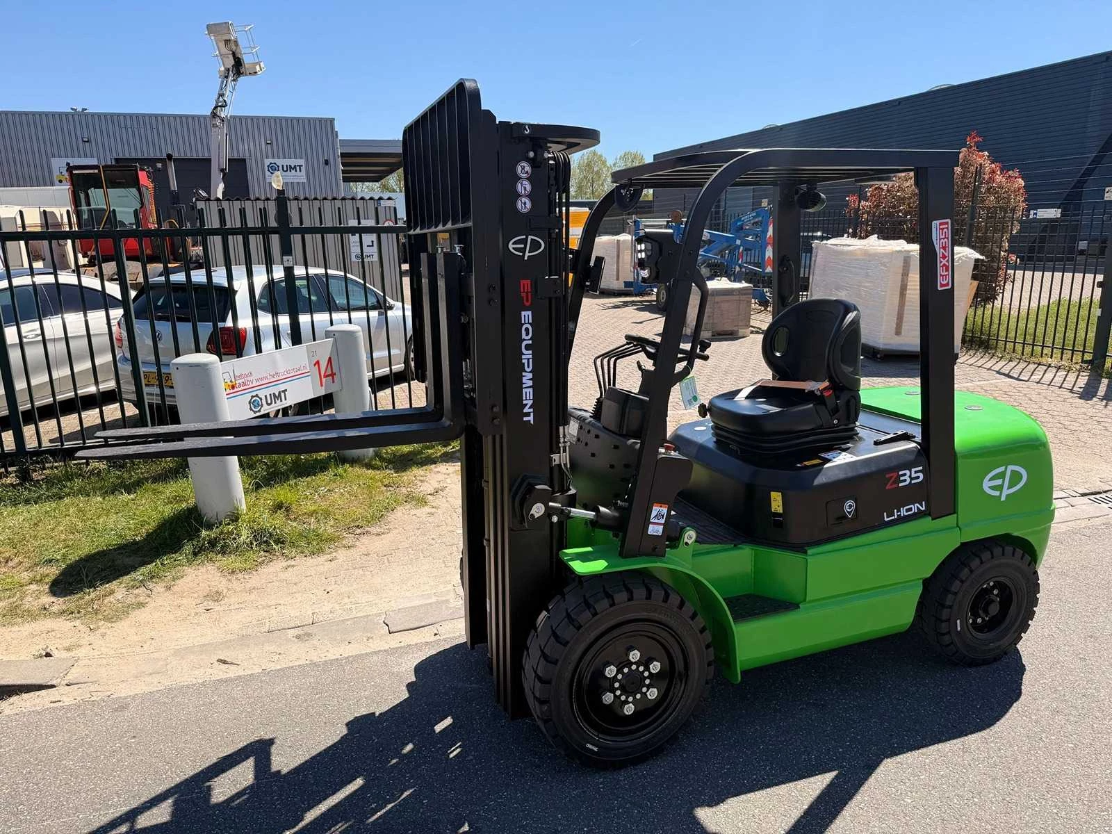 Ep 2026 - EFXZ351-H - 4,8M - Triplex - Freelift - Sideshift afbeelding 2